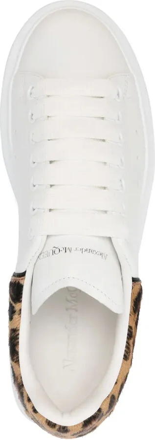 Oversized leather sneakers - Image 4