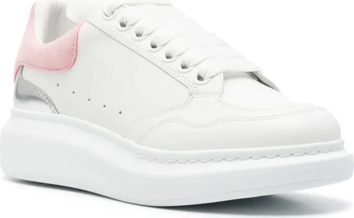 Oversized leather sneakers - Image 2