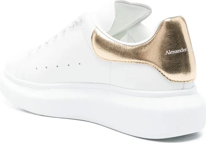 Oversized leather sneakers - Image 3