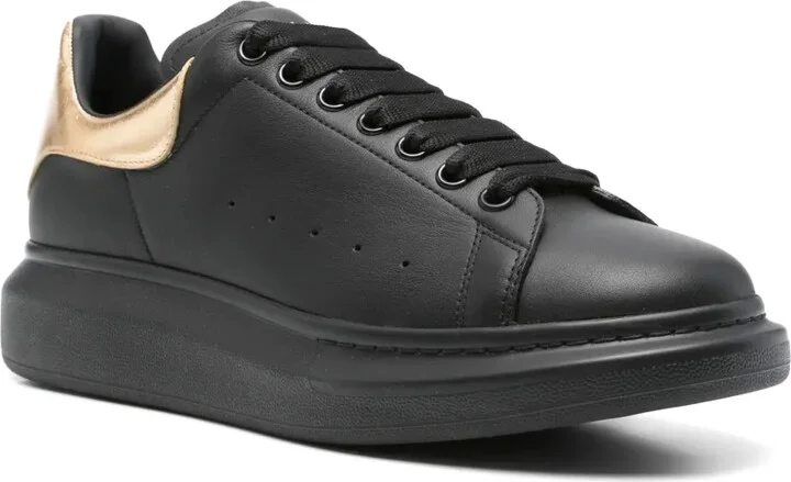 Oversized leather sneakers - Image 2