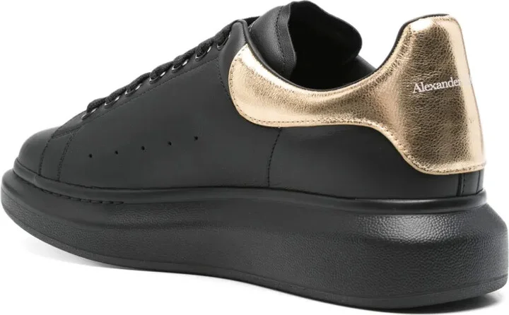 Oversized leather sneakers - Image 3