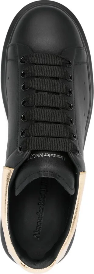 Oversized leather sneakers - Image 4