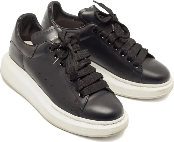 Oversized leather sneakers - Image 3