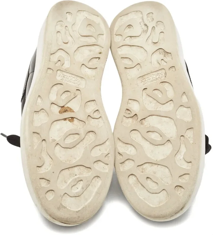 Oversized leather sneakers - Image 5