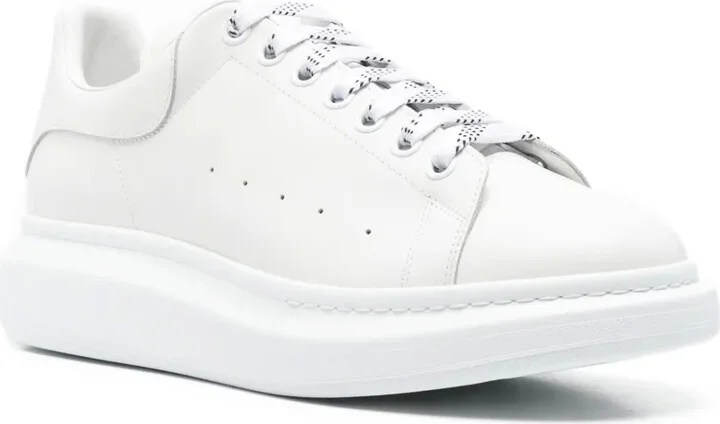 Oversized leather sneakers - Image 2