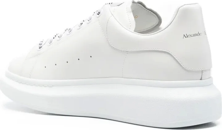 Oversized leather sneakers - Image 3