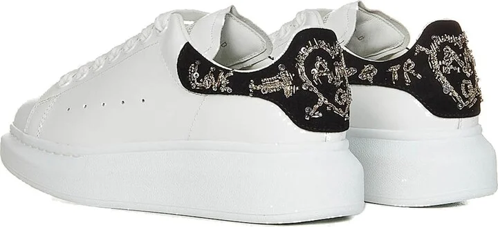 Oversized Leather Sneakers - Image 3