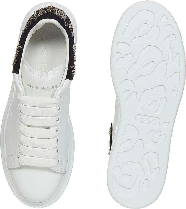Oversized Leather Sneakers - Image 4