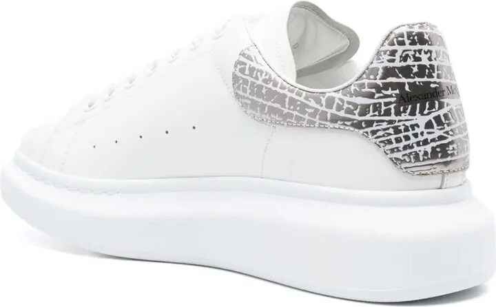 Oversized leather sneakers - Image 3