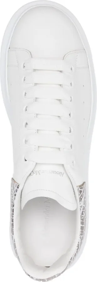 Oversized leather sneakers - Image 4