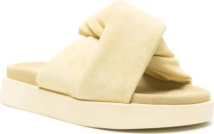 Oversized Linen Knot slides - Image 2