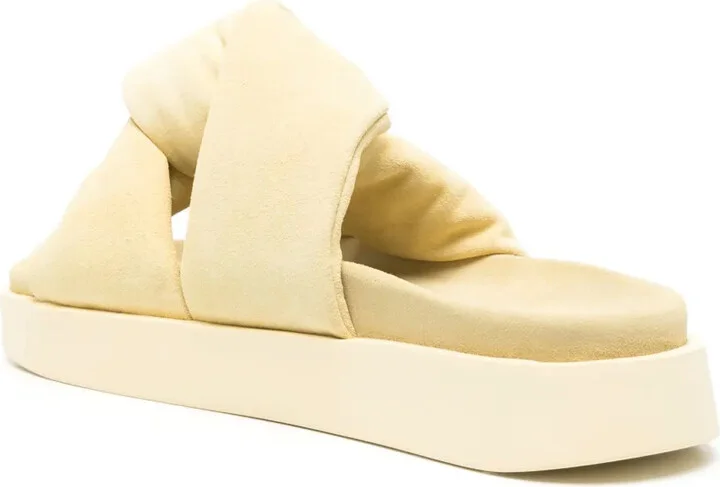 Oversized Linen Knot slides - Image 3
