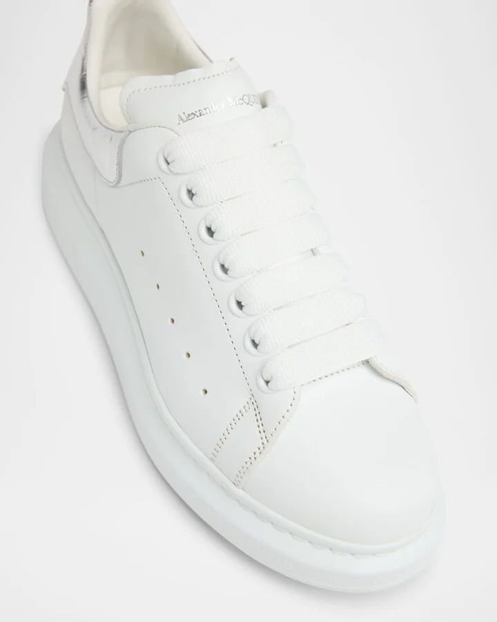 Oversized Metallic-Embossed Sneaker - Image 3