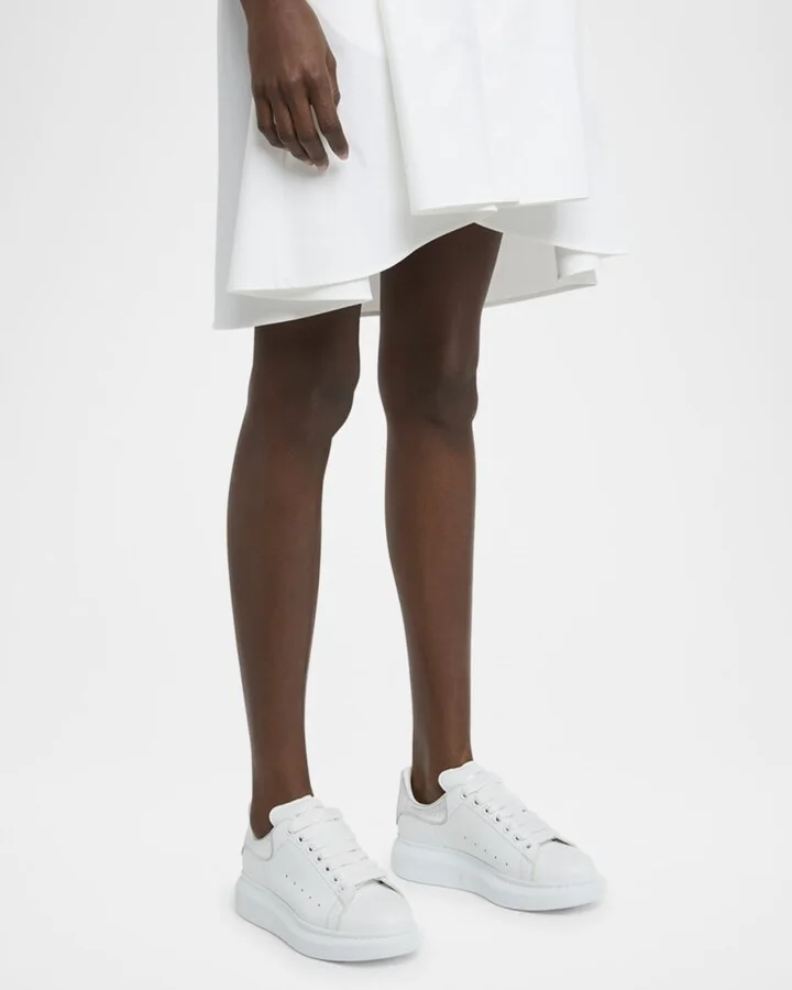 Oversized Metallic-Embossed Sneaker - Image 4
