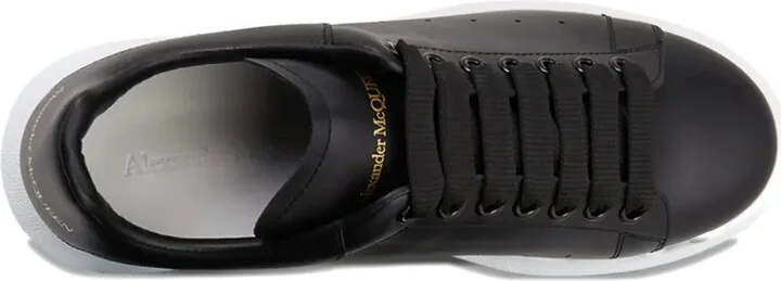 Oversized platform leather sneakers - Image 2
