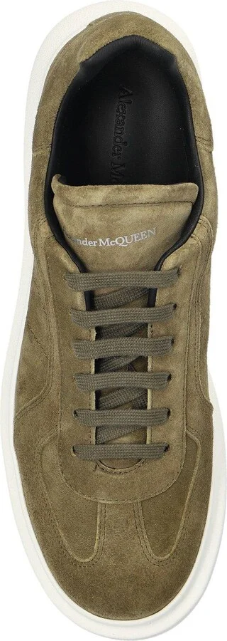 Oversized Retro Lace-up Sneakers - Image 4