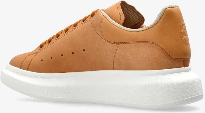 Oversized Retro Leather Sneakers - Image 2