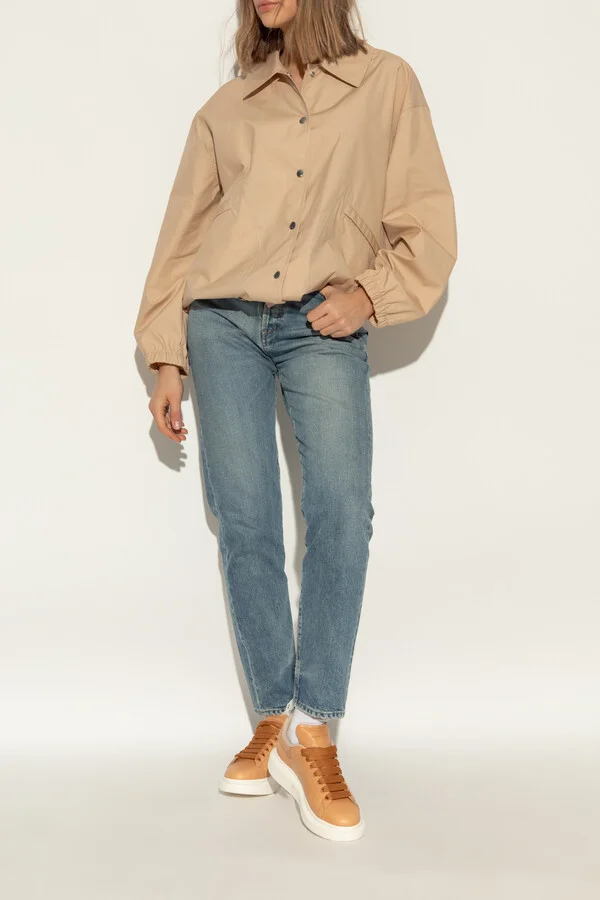 Oversized Retro Sneakers, , - Brown - Image 2