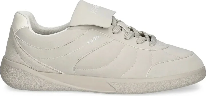 Oversized-Tongue Sneakers