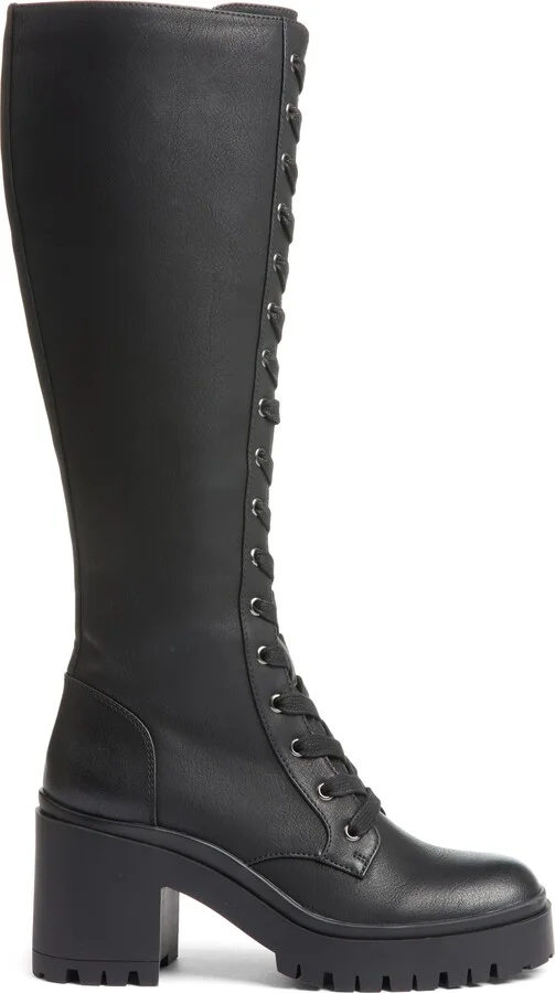 Overtimes Smooth Knee High Boot - Image 3