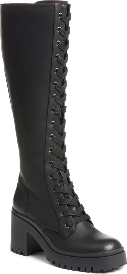 Overtimes Smooth Knee High Boot
