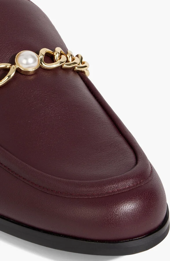 Owen embellished leather loafers - Image 7