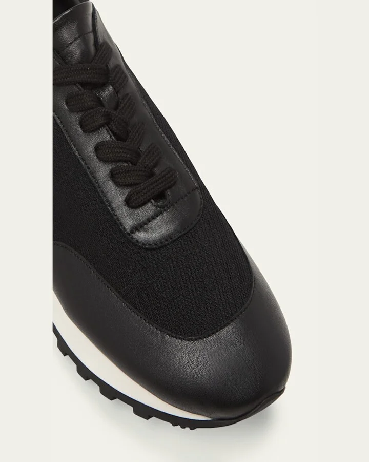 Owen Leather Runner Sneakers - Image 3