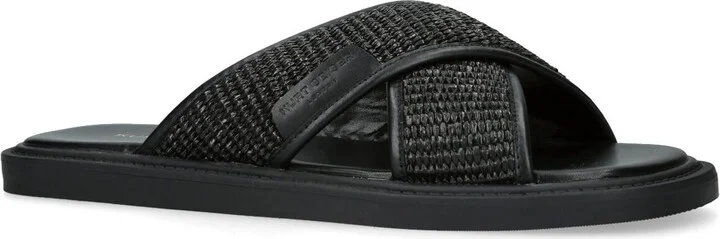 Owen Raffia Slide Sandal