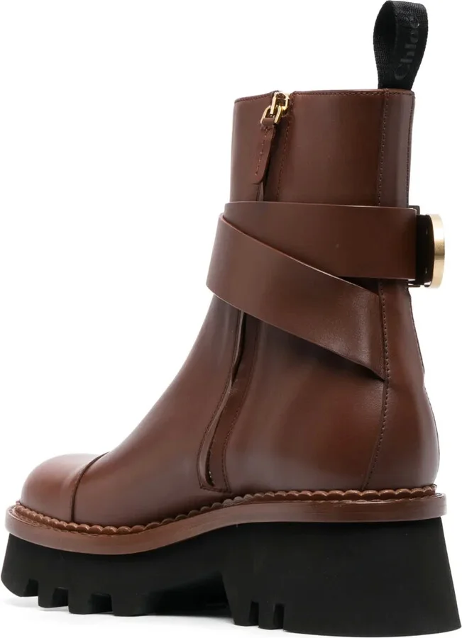 Owena ankle leather boots - Image 3