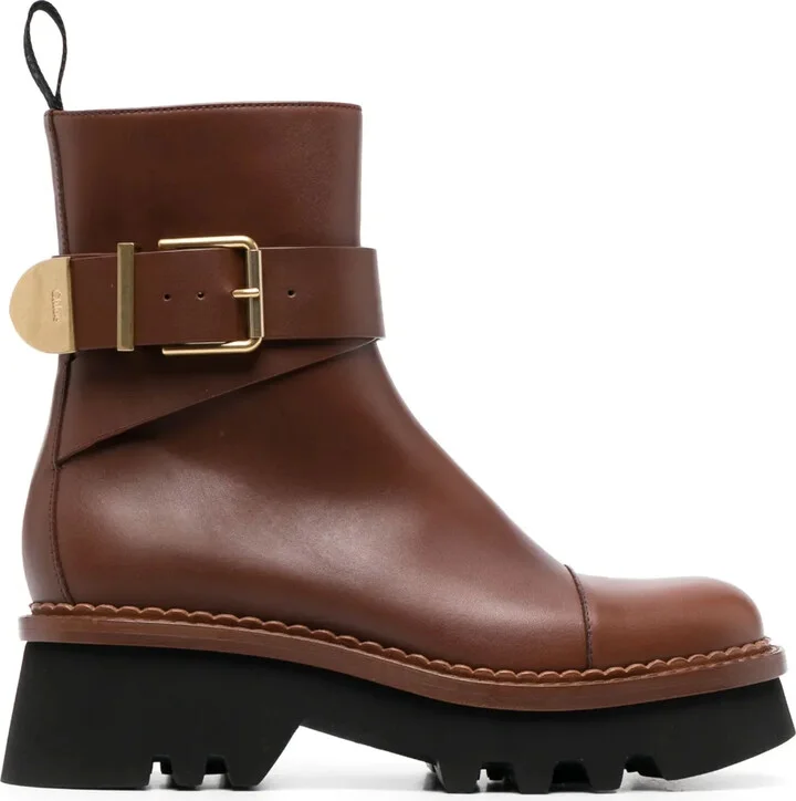 Owena ankle leather boots