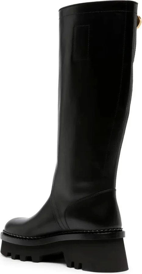 Owena knee-high leather boots - Image 3