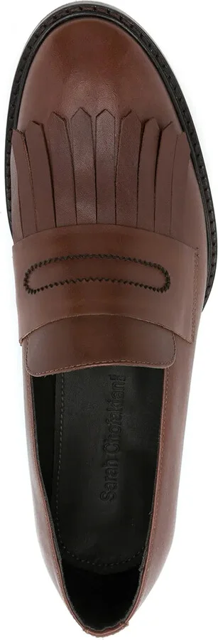 Oxford fringed slip-on shoes - Image 4