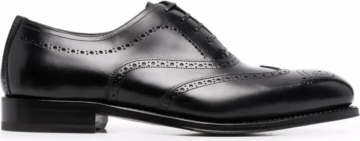 Oxford leather shoes