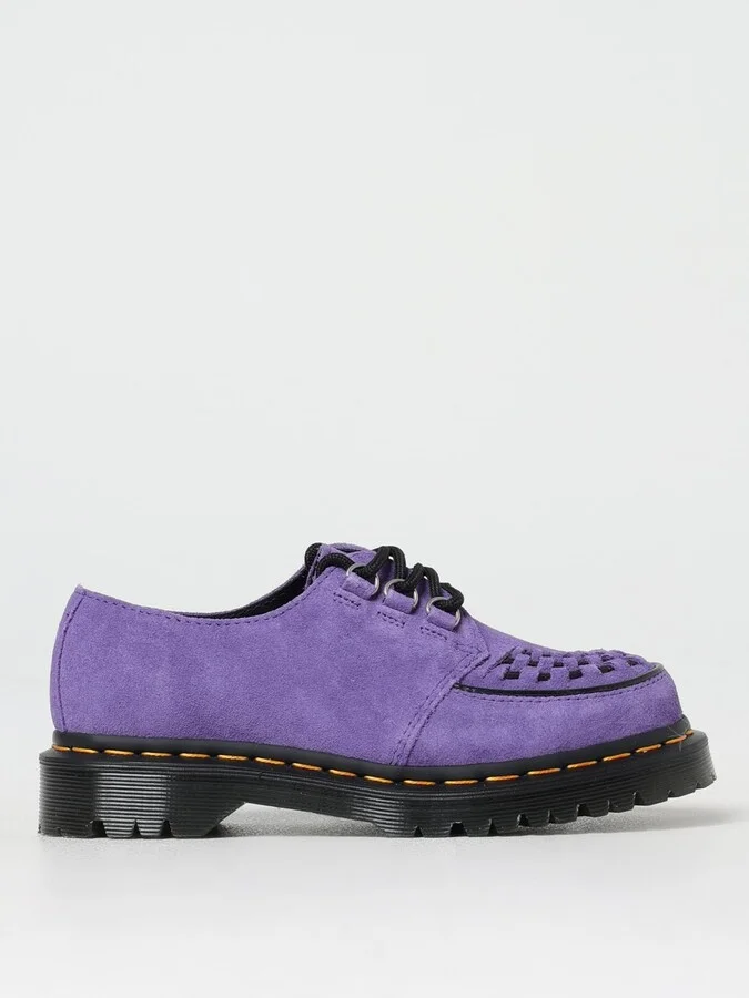 Oxford Shoes DR. MARTENS Woman color Violet