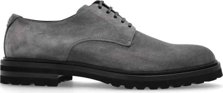 Oxford Type Shoes, , - Grey