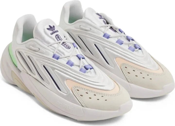 Ozelia "Cloud White/Dark Purple Beam/Green" sneakers - Image 2