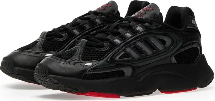 Ozmillen "Core Black/Grey Four/Better Scarlet" sneakers - Image 3