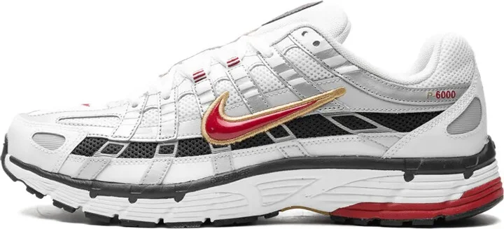 P-6000 "Platinum/Varsity Red" sneakers - Image 5