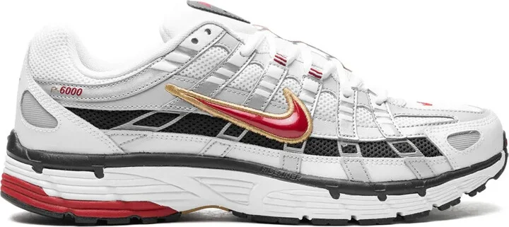 P-6000 "Platinum/Varsity Red" sneakers