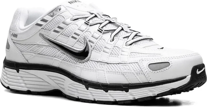 P-6000 "White Metallic Silver Black" sneakers - Image 2