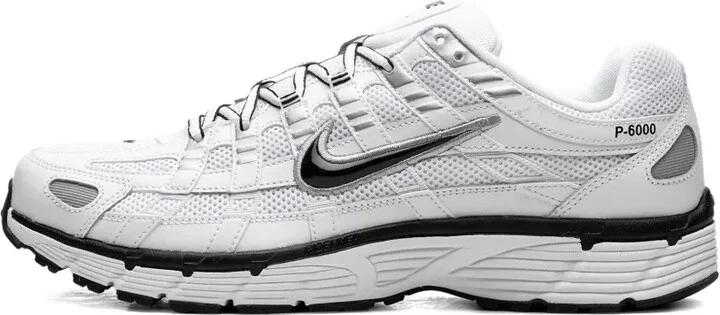 P-6000 "White Metallic Silver Black" sneakers - Image 5
