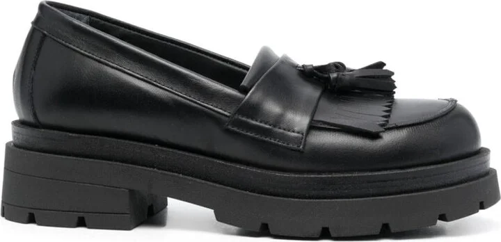P.A.R.O.S.H. 45Mm Tassel-Detail Leather Loafers