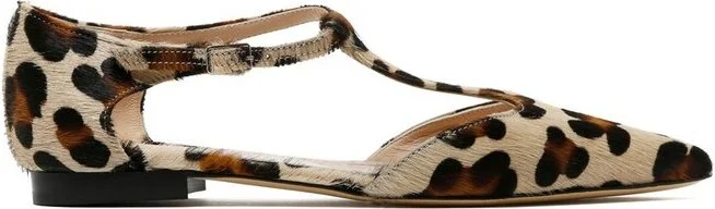 P.A.R.O.S.H. Leopard Print Pointed-Toe Shoes