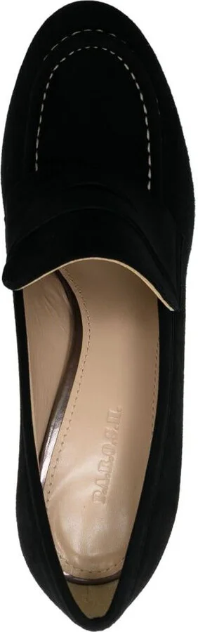 P.A.R.O.S.H. Penny-Slot 115Mm Suede Platform Sandals - Image 4