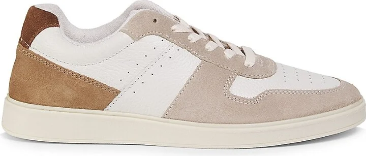P-Herro Colorblocked Leather Sneakers