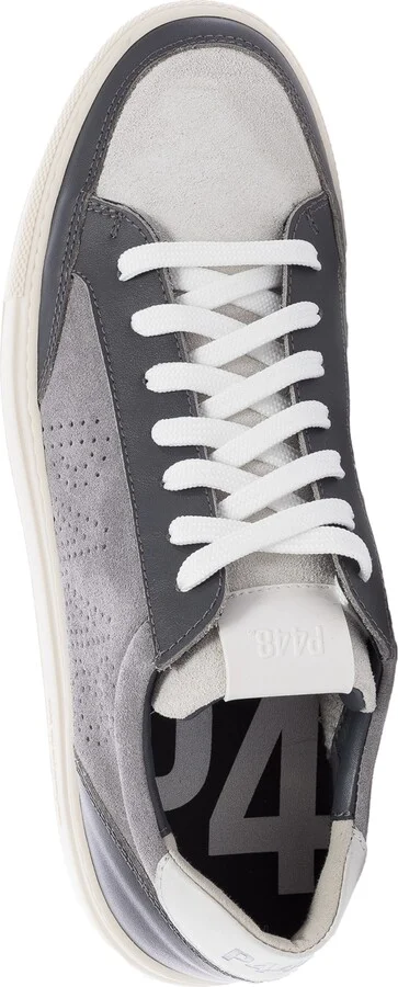 P448 Men's Soho Perforated Logo Low-Top Sneakers - Image 5