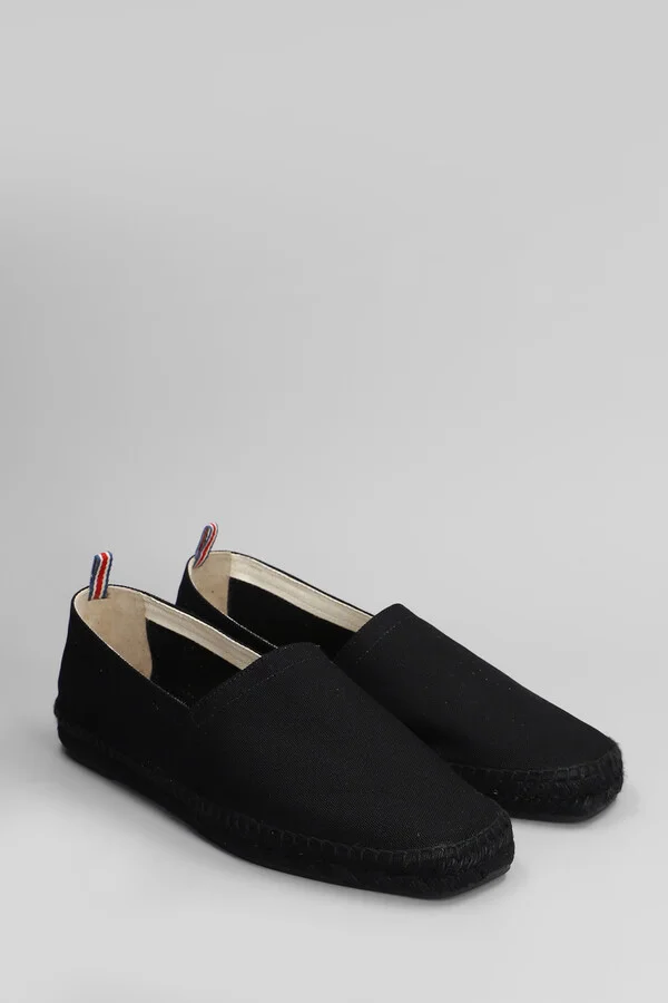 Pablo C-001 Espadrilles In Black Canvas - Image 2