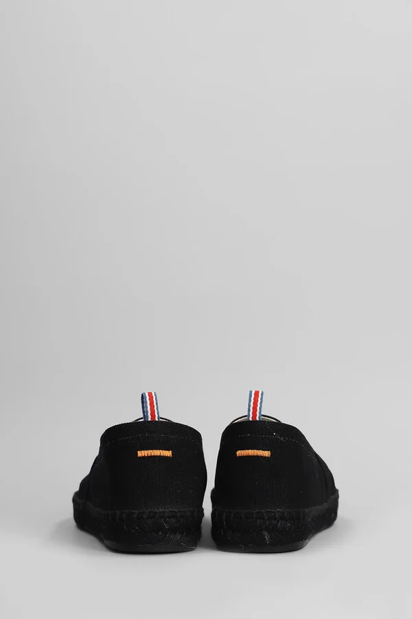 Pablo C-001 Espadrilles In Black Canvas - Image 4