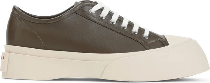 Pablo Green Calf Leather Sneakers