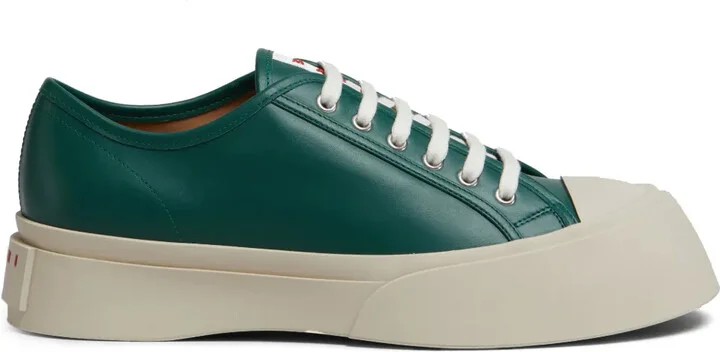 Pablo lace-up leather sneakers